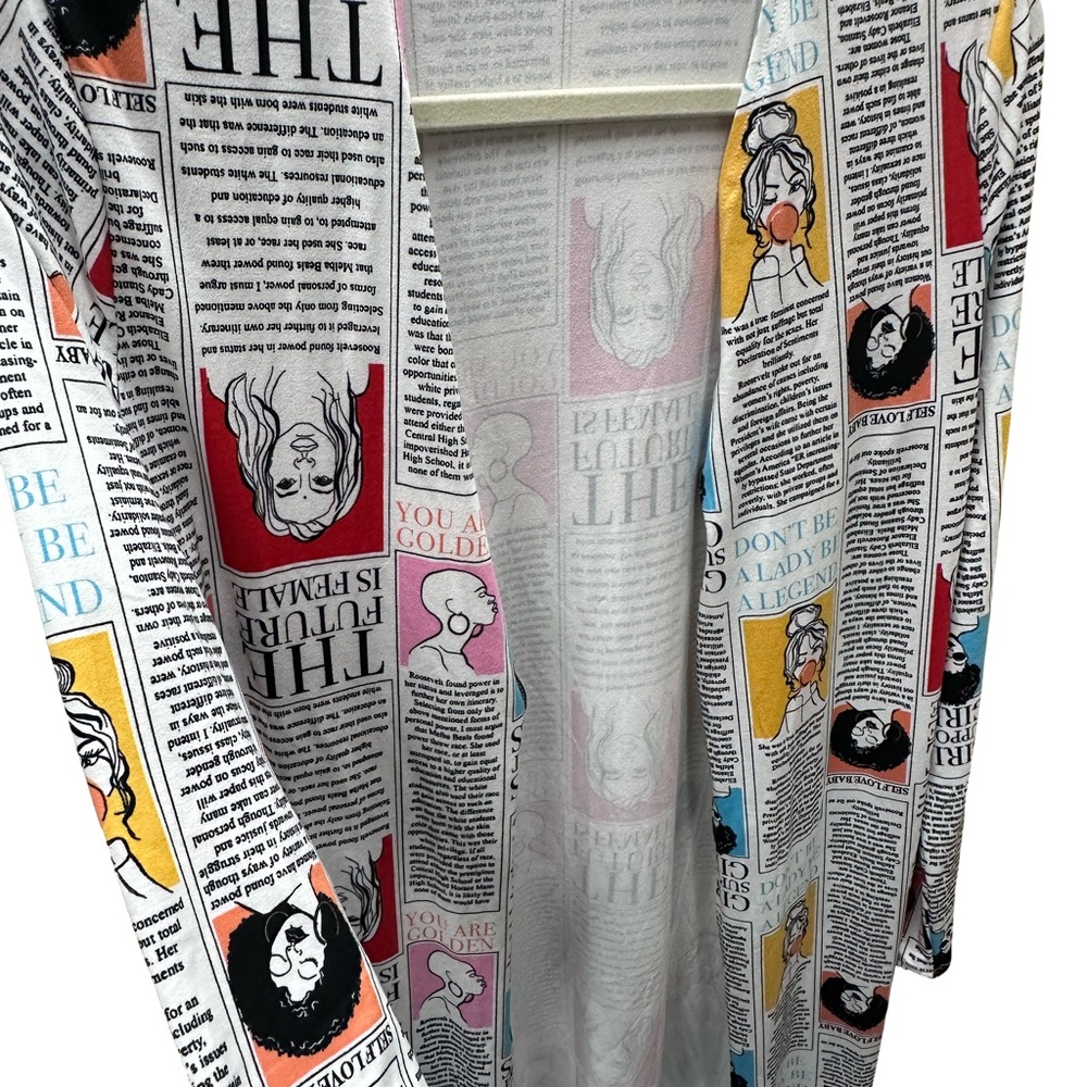 Women Empowerment Graphic Print Women's Cardigan